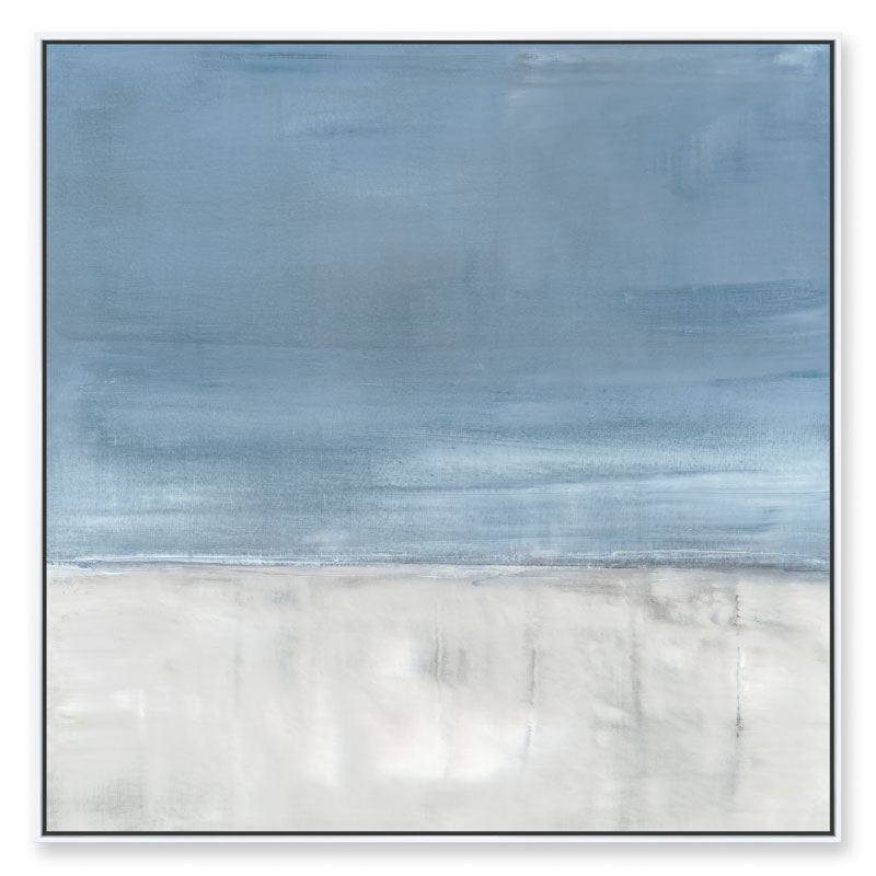 Adrift No.1 Canvas White Frame