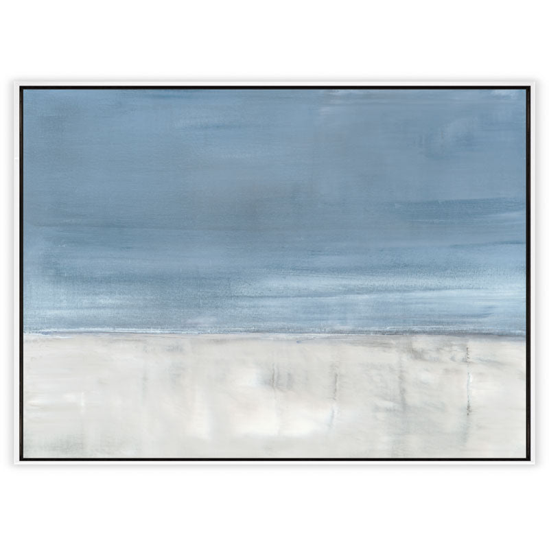 Adrift No.1 Canvas White Frame