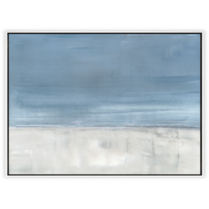 Adrift No.1 Canvas White Frame