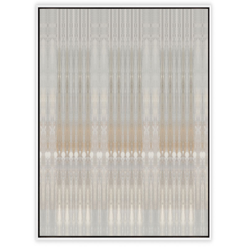 Dune Textile No.1 Canvas White Frame