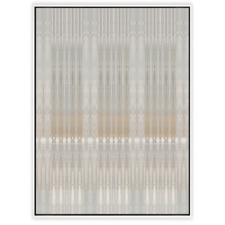 Dune Textile No.1 Canvas White Frame