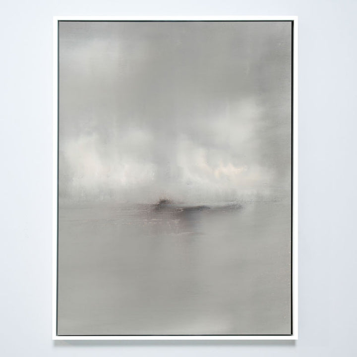 Haze No.1 Canvas White Frame
