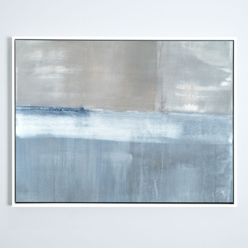 Adrift No.2 Canvas White Frame