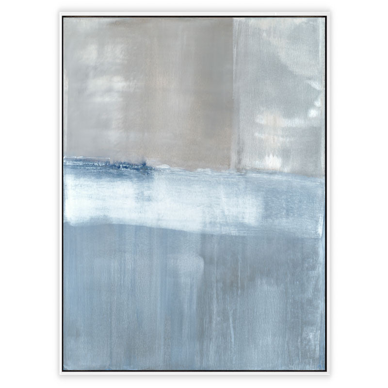 Adrift No.2 Canvas White Frame