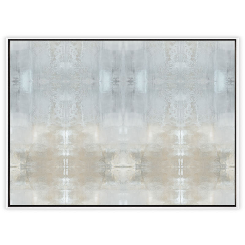 Ghost Textile No.2 Canvas White Frame