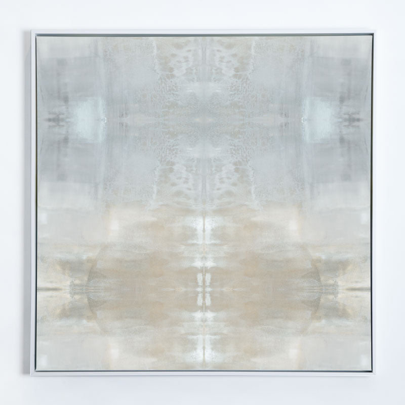 Ghost Textile No.2 Canvas White Frame