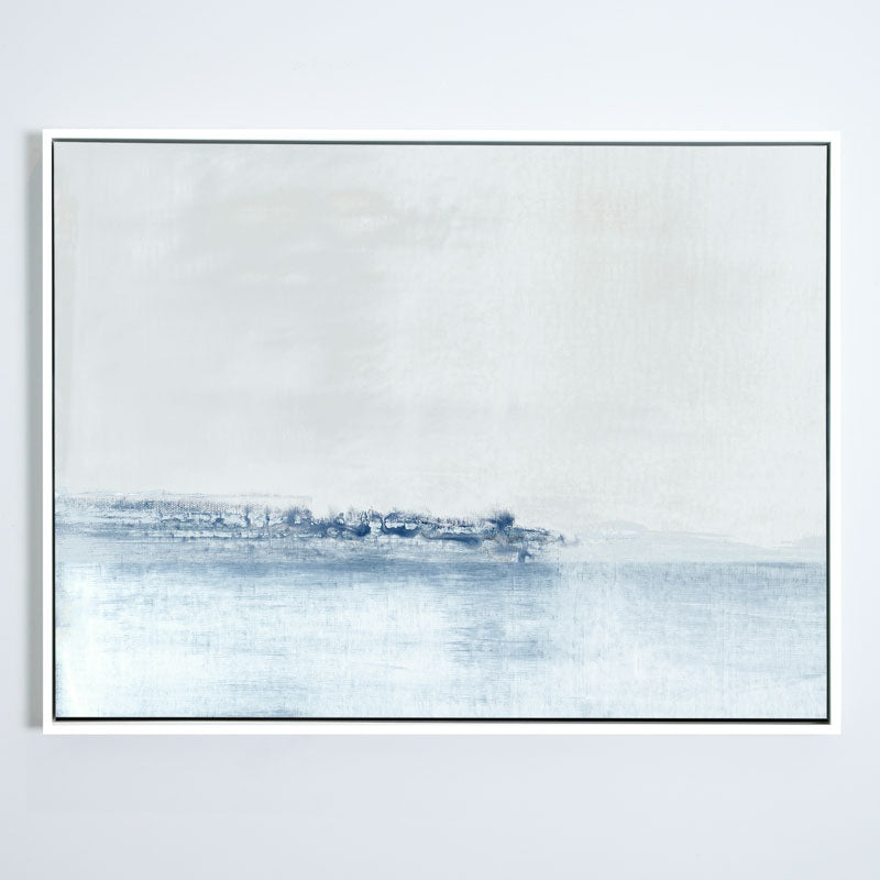 Adrift No.3 Canvas White Frame