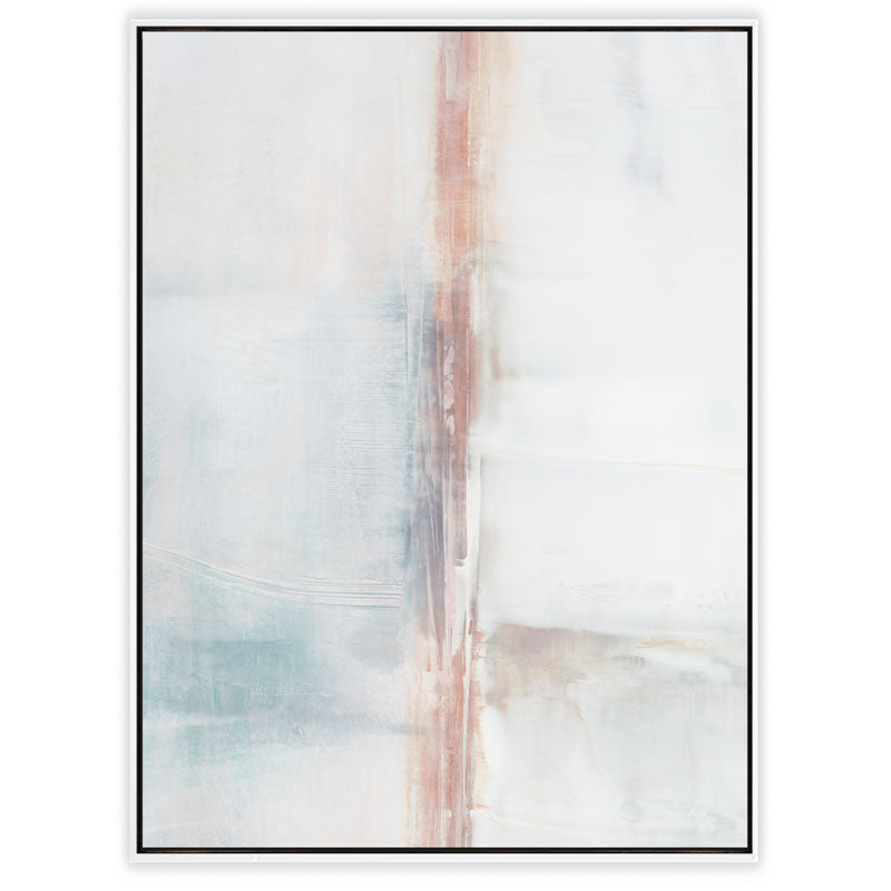 By Persuasion No.2 Blush Canvas White Frame