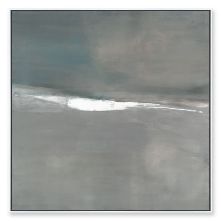 Calm Seas Canvas White Frame