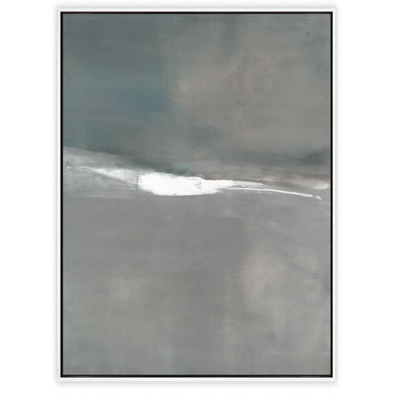 Calm Seas Canvas White Frame