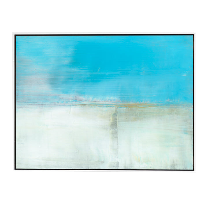 Desert Flats Canvas White Frame