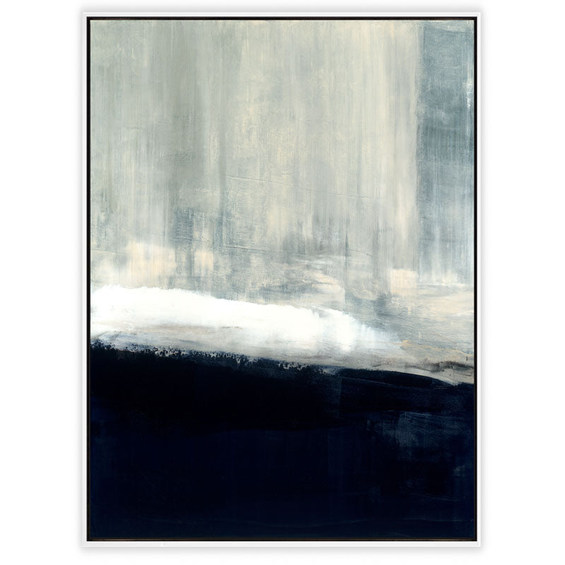 Driven Canvas White Frame