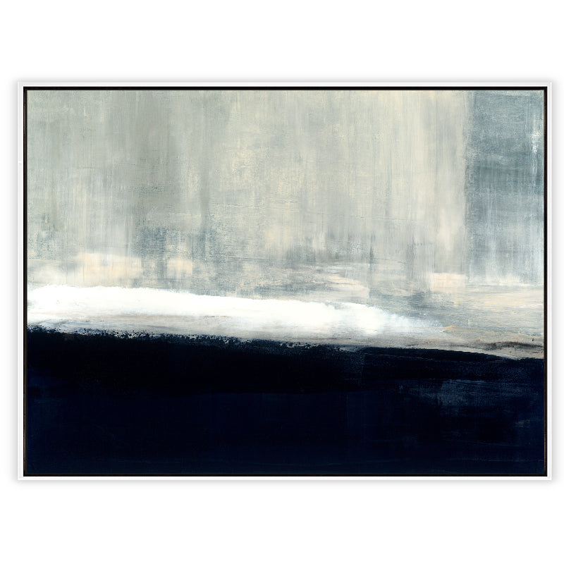 Driven Canvas White Frame