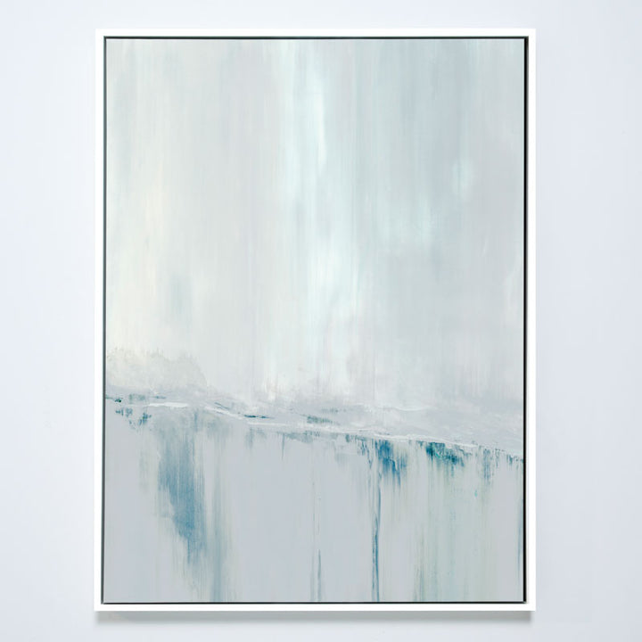 The Divided Canvas White Frame