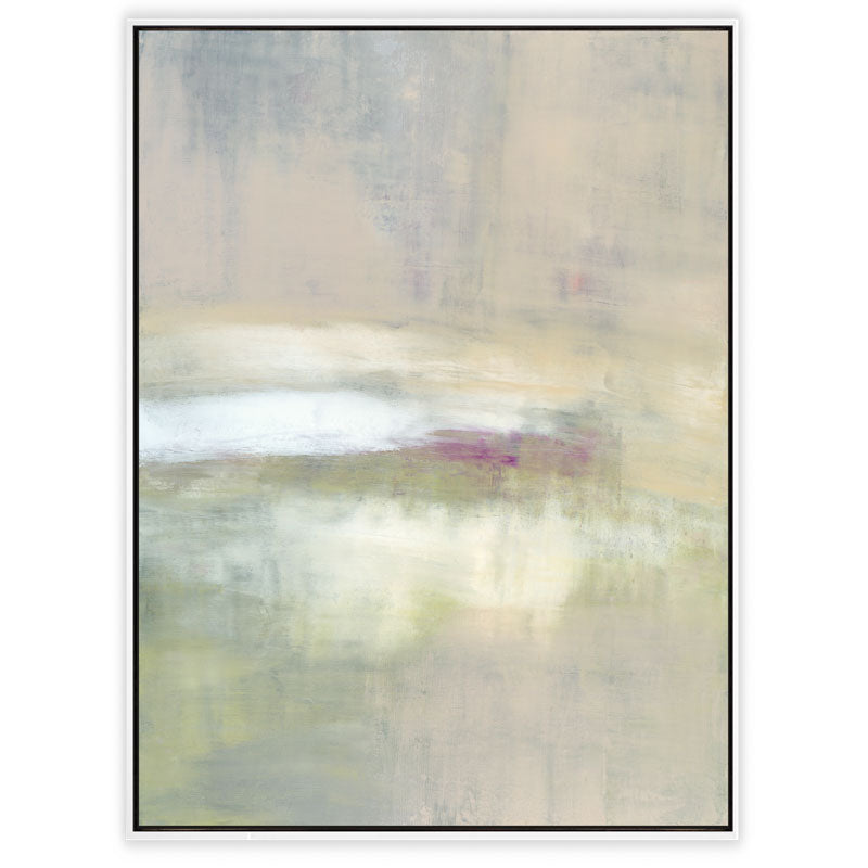 Mystic Landscape Canvas White Frame