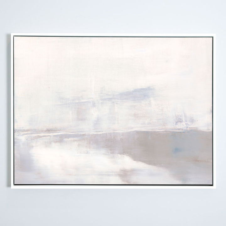 Salt Flats Canvas White Frame