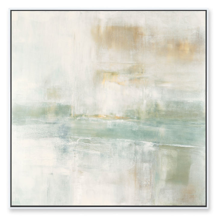 Tahoe in White Canvas White Frame