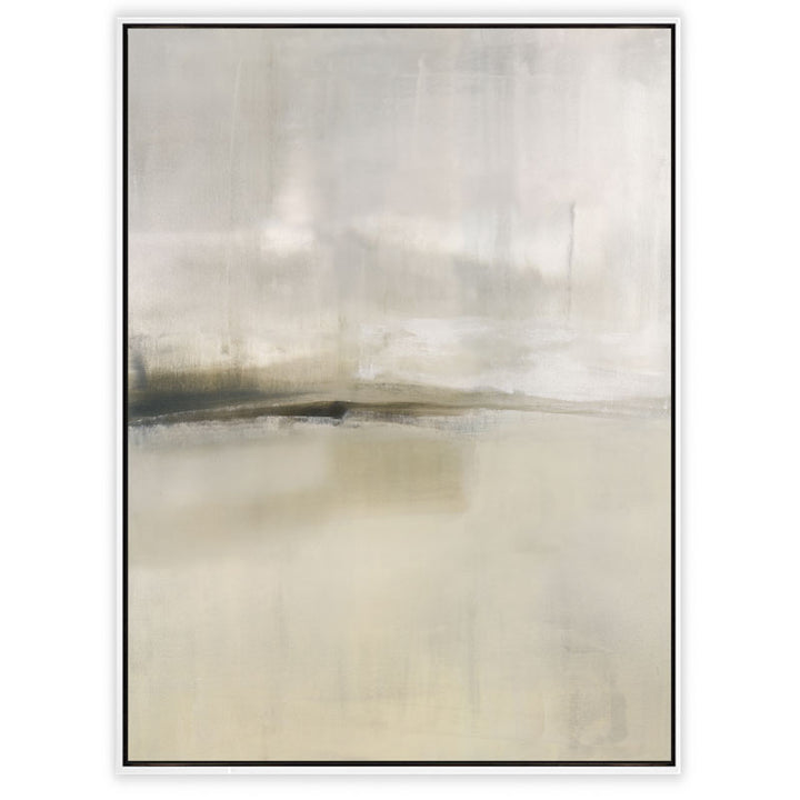 Winter's End Canvas White Frame