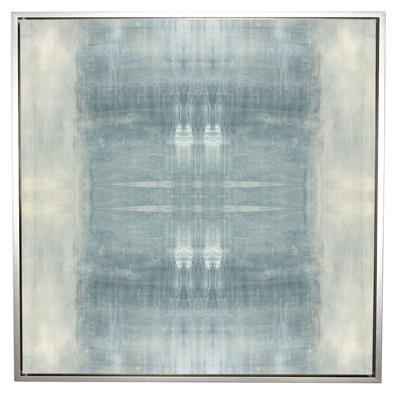 Driven Textile No.1 Canvas Sterling Frame