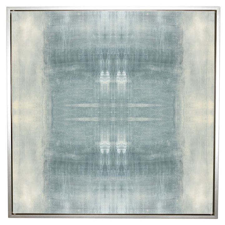 Driven Textile No.1 Canvas Sterling Frame