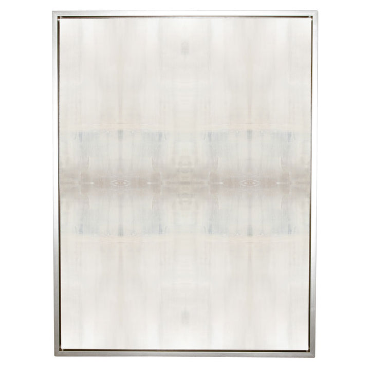Dune Textile No.2 Canvas Sterling Frame