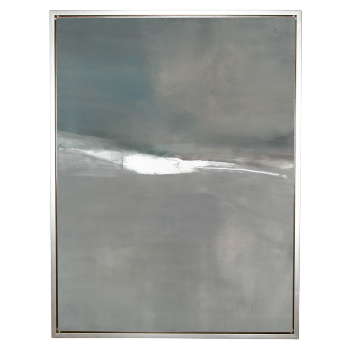 Calm Seas Canvas Sterling Frame