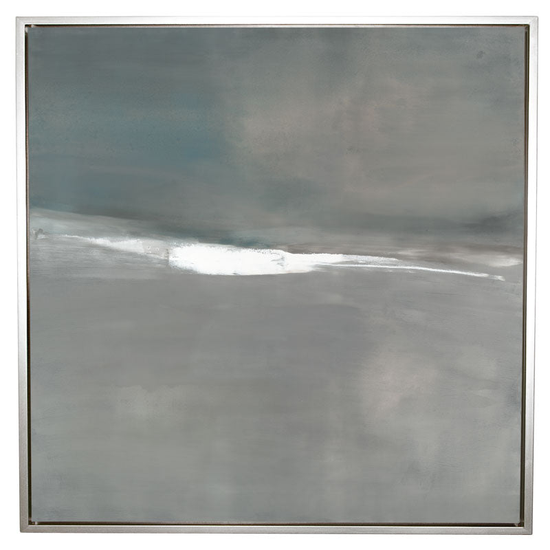 Calm Seas Canvas Sterling Frame