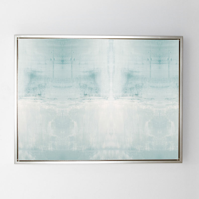 Salt Canvas Sterling Frame