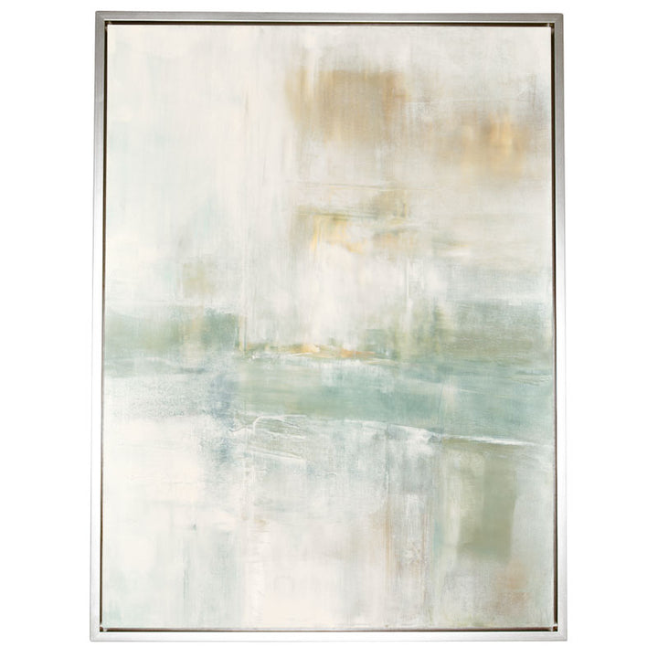 Tahoe in White Canvas Sterling Frame