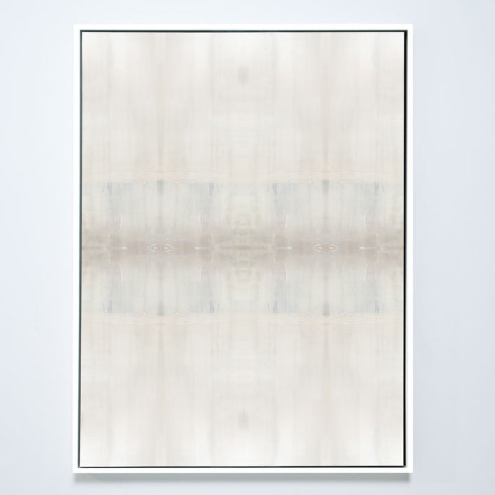 Dune Textile No.2 Canvas White Frame