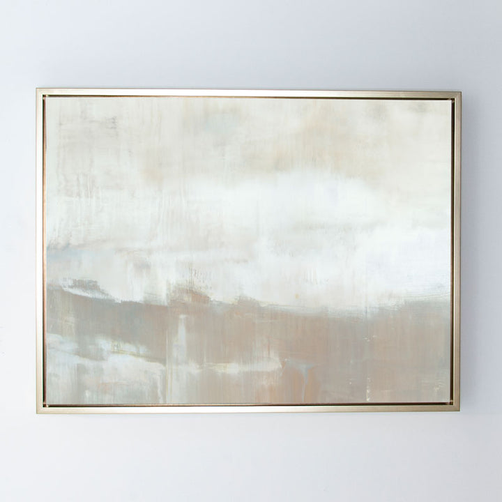 Higher Ground Canvas Champagne Gold Frame