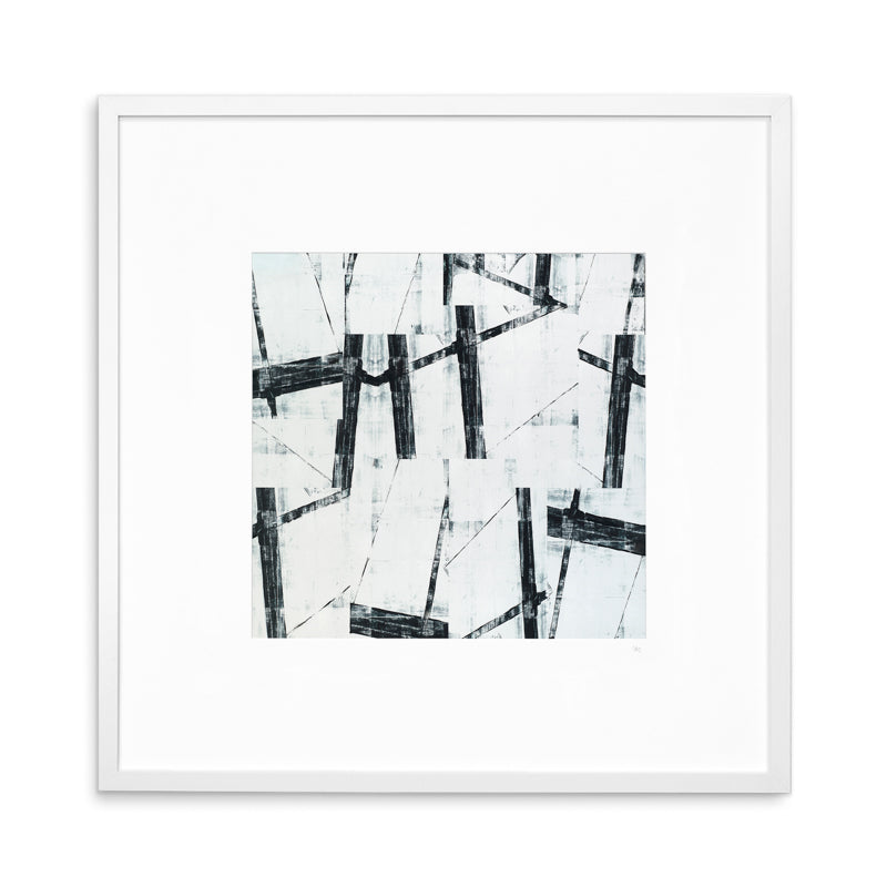 In Pieces Archival White Frame