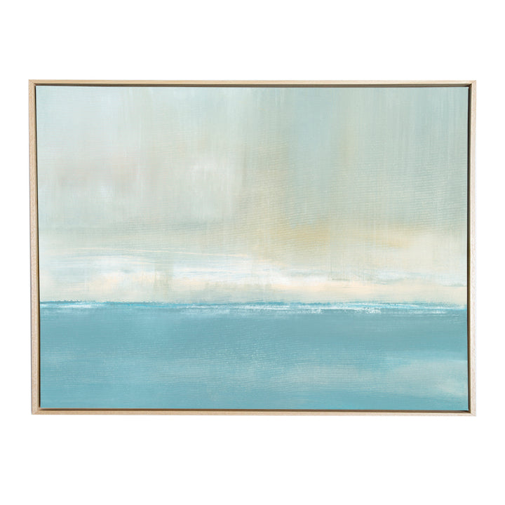 Misty Waters Canvas Natural Frame
