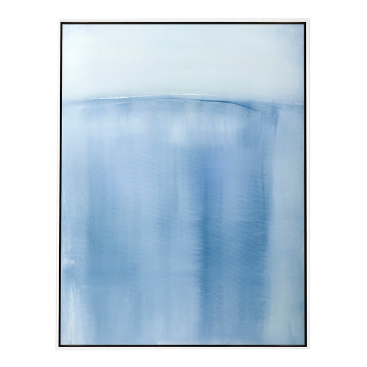 Solitude Canvas White Frame
