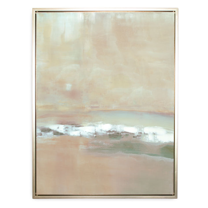 Tangents Canvas Champagne Gold Frame