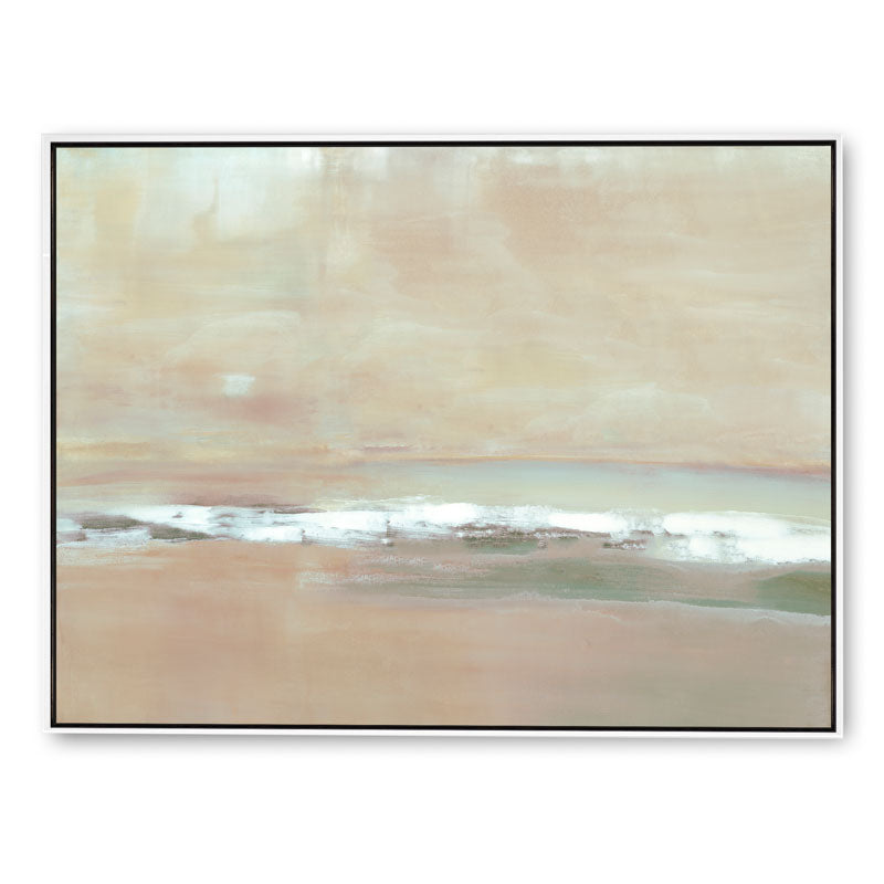 Tangents Canvas White Frame