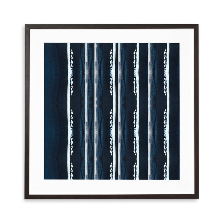 Washed Textile No.1 Archival Ebony Frame
