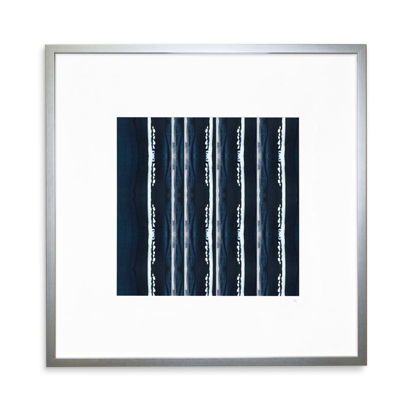 Washed Textile No.1 Archival Sterling Frame
